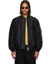 Sacai - Nylon Twill Blouson Bomber Jacket - Lyst