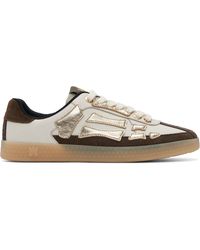 Amiri - Metallic Pacific Bones Sneakers - Lyst