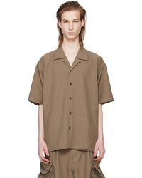 Meanswhile - Side Slit Shirt - Lyst