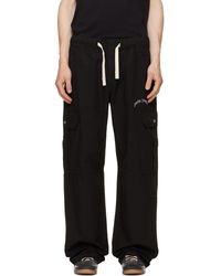 Palm Angels - Curved Logo Loose Cargo Pants - Lyst