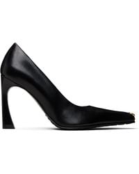 Marine Serre - Smooth Leather Ms Kiss Heels - Lyst