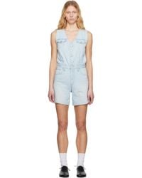 Levi's - Vest Denim Romper - Lyst