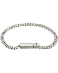 Le Gramme - Curb Chain Cable 12G Bracelet - Lyst