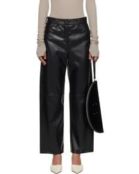 Max Mara - Smmsorriso Faux-Leather Pants - Lyst