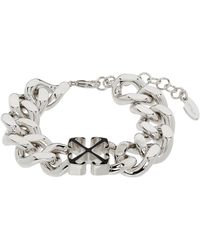Off-White c/o Virgil Abloh - Enamel Arrow Chain Bracelet - Lyst