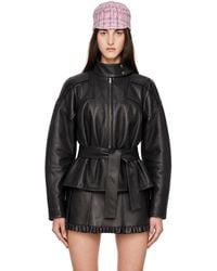 FIDAN NOVRUZOVA - Julia Leather Jacket - Lyst