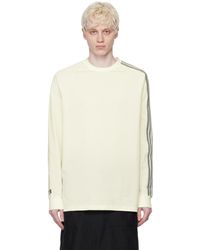 Y-3 - Off-white 3-stripes Long Sleeve T-shirt - Lyst