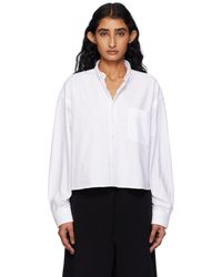 A.P.C. - Sophia Button Down Shirt - Lyst