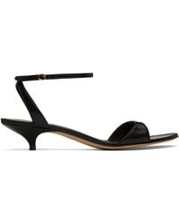 The Row - Vika Ankle Strap Kitten Heeled Sandals - Lyst