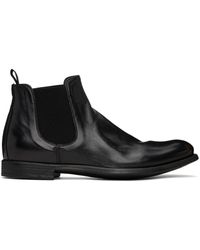 Officine Creative - Black Chronicle 123 Chelsea Boots - Lyst