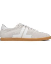 Lanvin - Off- Glen 2.0 Leather Sneakers - Lyst