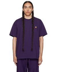 Carhartt - Purple American Script T-shirt - Lyst