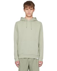 Norse Projects - Green Vagn Hoodie - Lyst