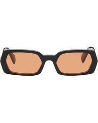 Retrosuperfuture - Lunettes De Soleil 'L'Altro' Noires - Lyst