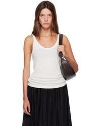 Loulou de Saison - Off- Roni Rib Jersey Tank Top - Lyst