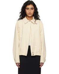 Loulou de Saison - Drew Cotton Gabardine Windbreaker Jacket - Lyst
