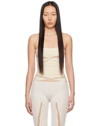 Isa Boulder - Ssense Exclusive Shapes Tube Top - Lyst