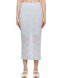 Cecilie Bahnsen - Pegonia Midi Skirt - Lyst