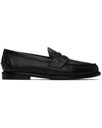 Polo Ralph Lauren - Grained Leather Penny Loafers - Lyst