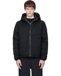 Canada Goose - Label' Lodge Hoodie Down Jacket - Lyst