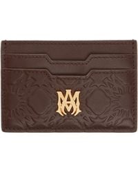 Amiri - Ma Quad Leather Card Holder - Lyst