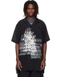 Y-3 - Placed Graphic Short Sleeve Long Shirt - Lyst