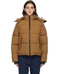 The Very Warm Tan Puffer Jacket - Multicolour