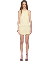 Mirror Palais - オフホワイト 'La Piscine' ミニドレス - Lyst