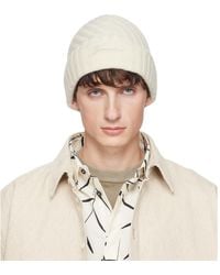 Jacquemus - Off- 'The Tourni' Beanie - Lyst