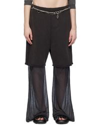 Doublet - Layered Lounge Pants - Lyst