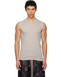 Rick Owens - Off- Temple Basic Sl Tank Top - Lyst