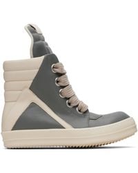 Rick Owens - Concordians Jumbolace Geobasket Sneakers - Lyst