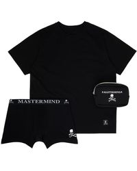 MASTERMIND WORLD - Ensemble de t-shirt et boxer noirs - Lyst