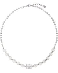 Givenchy - 4G Metal & Crystal Necklace - Lyst