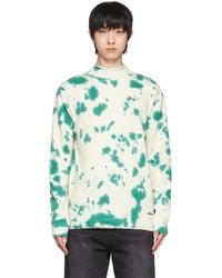 we11done - Off- Tie-Dye Sweater - Lyst
