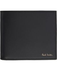 Paul Smith - Leather 'Signature Stripe' Interior Billfold Wallet - Lyst