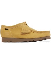 Clarks - Tan Wallabee Gore-Tex Derbys - Lyst