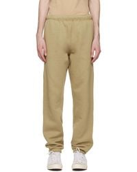 Calvin Klein - Tan Relaxed-fit Lounge Pants - Lyst