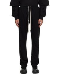 Rick Owens - ブラック Hollywood Berlin ドローストリング スウェットパンツ - Lyst
