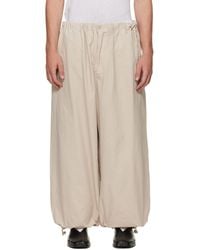 Entire studios - Profile Cotton Trousers - Lyst