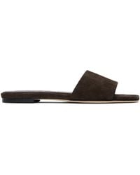 Aeyde - Anna Suede Sandals - Lyst