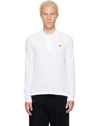Lacoste - Classic Fit Long Sleeve L.12.12 Polo - Lyst