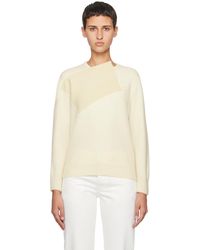 The Row - Off-white Enid Sweater - Lyst