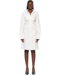 TOTEME - Slouch Cotton Shirt Midi Dress - Lyst