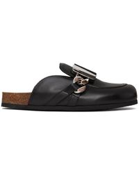 JW Anderson - Black Gourmet Chain Loafers - Lyst