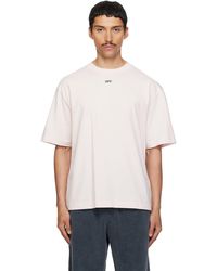 Off-White c/o Virgil Abloh - Rubbed Paint Arrow Skate T-Shirt - Lyst