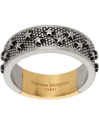 Maison Margiela - Silver & Gold Star Ring - Lyst