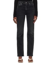 Citizens of Humanity - Citizens of Humanity Black Zurie Straight Jeans - Lyst