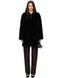 Yves Salomon - Long Feather Coat - Lyst