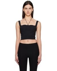 Nensi Dojaka - Quilted Cups Bustier Top - Lyst